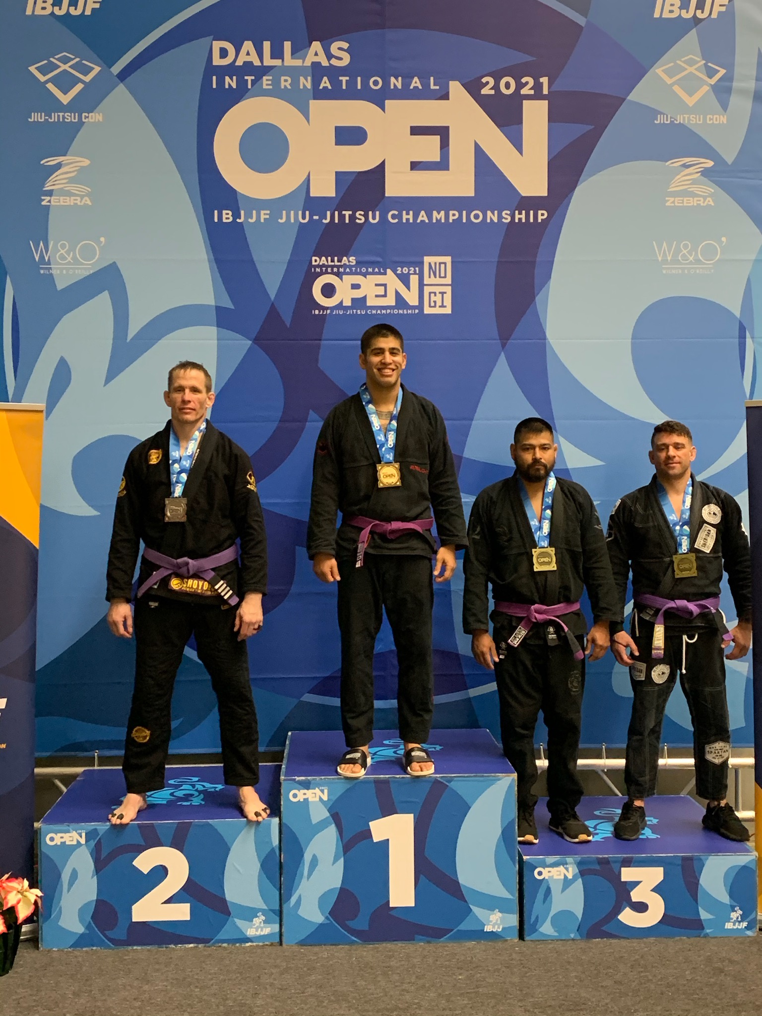 Creamer wins 2 more medals at the 2021 IBJJF Dallas International open